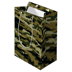 Camouflage Mittlere Geschenktüte