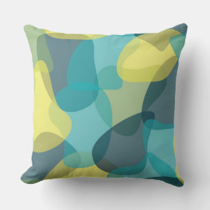 Camouflage, modern, cool, trendig, städtisch geome kissen