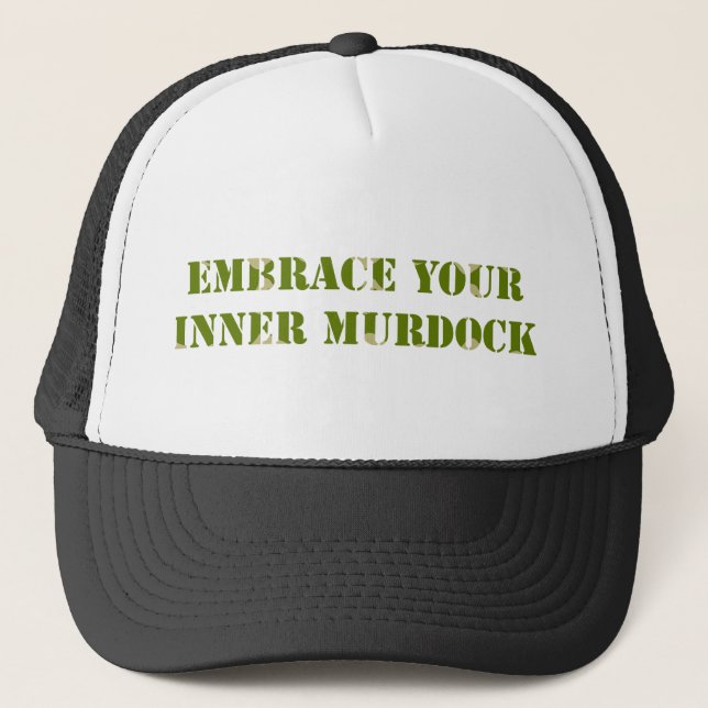 Camouflage Murdock Hat Truckerkappe (Vorderseite)