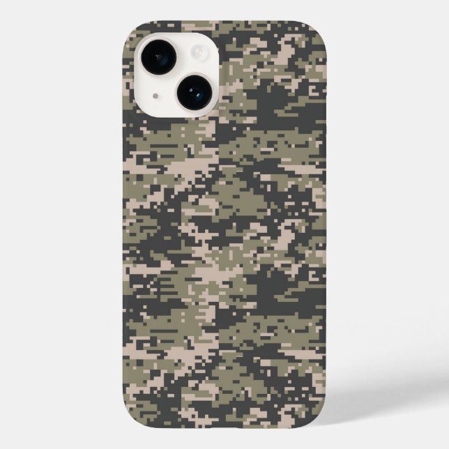 Camouflage Muster Case-Mate iPhone Hülle (Rückseite)
