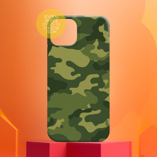 Camouflage Muster für Jäger, militärisch grün iPhone 16 Pro Max Hülle