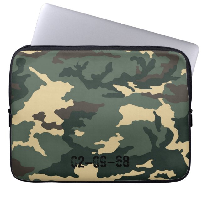 Camouflage Muster iPad Mini Cover (Vorderseite)