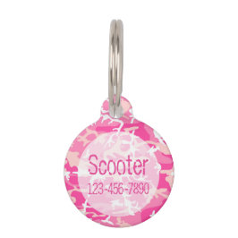 Camouflage Muster Monogramm Pächter Tag Hund & Kat Haustiermarke