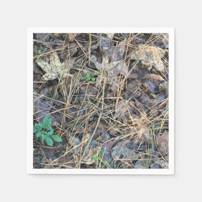 Camouflage Napkins, Camouflage Serviette (Vorderseite)