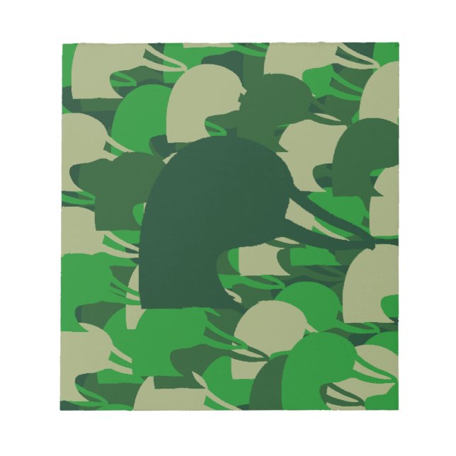 Camouflage Notizblock (Vorderseite)