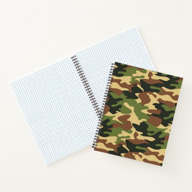 camouflage notizbuch (Innenseite)