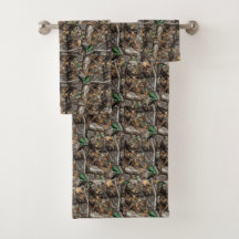 Camouflage Nr. 1 BATH TOWEL SET JUNTERS FOREST