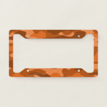 Camouflage Orange Monocolor