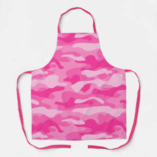 Camouflage Persisch-Rosa Schürze