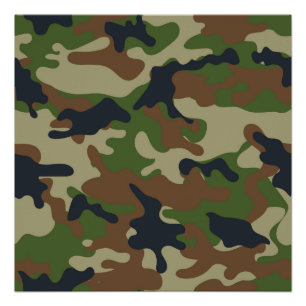 Camouflage Poster