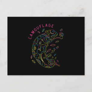Camouflage Postkarte