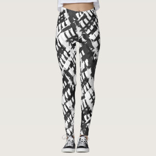 Camouflage Rifles Military Style Gun White Camoufl Leggings
