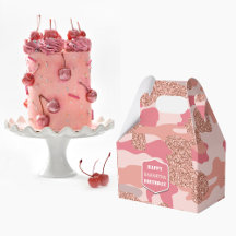 Camouflage Rose Gold Blush Pink Camouflage Army Ge