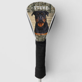 Camouflage Rottweiler Hunde Tierbezeichnung Golf Headcover