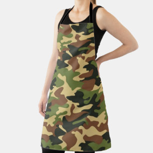 camouflage schürze