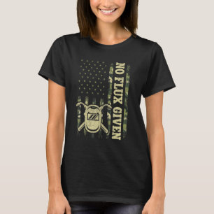 Camouflage Schweißen für Men Welder Vater Kein Flu T-Shirt