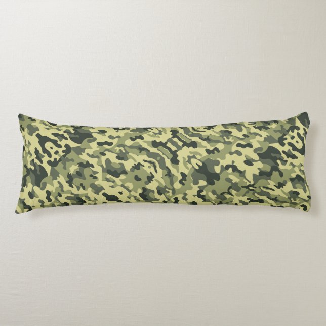 Camouflage Seitenschläferkissen (Vorderseite)