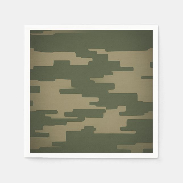 Camouflage Serviette (Vorderseite)
