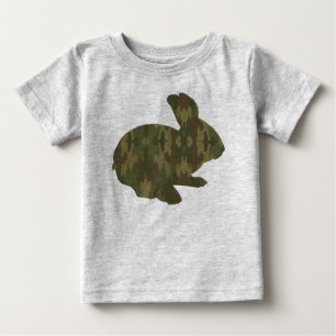 Camouflage Silhouette Ostern Sonniges Shirt