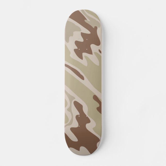 Camouflage Skateboard (Vorderseite)