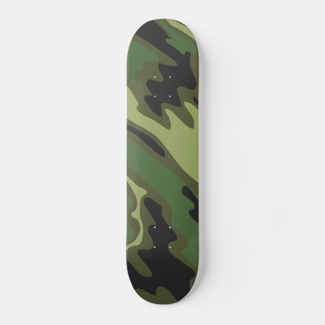 Camouflage Skateboard (Vorderseite)