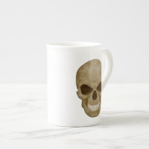 Camouflage Skull Bone China Tasse