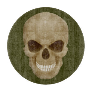 Camouflage Skull Cutting Board Schneidebrett