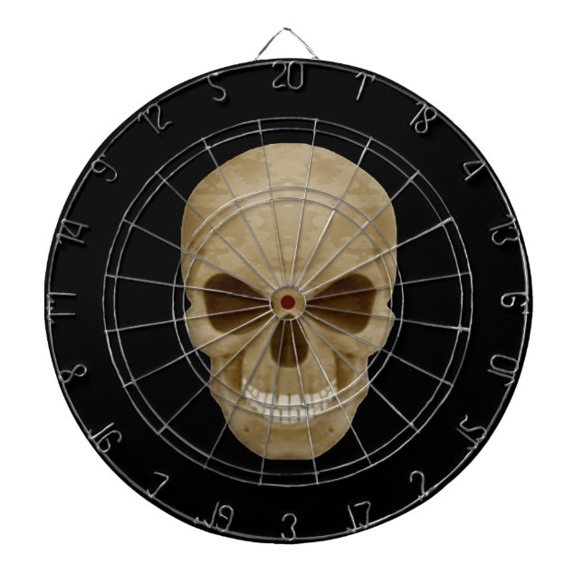 Camouflage Skull Dart Board Dartscheibe (vorne)