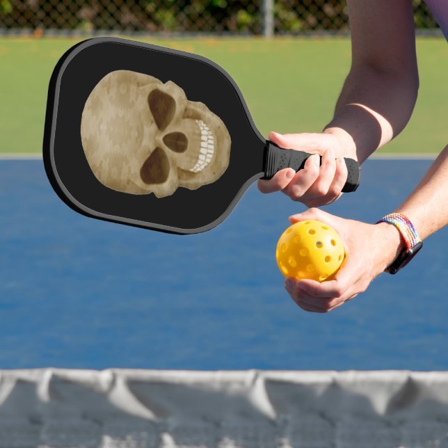 Camouflage Skull Pickleball Schläger (InSitu)