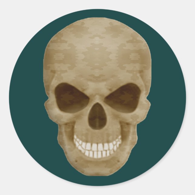 Camouflage Skull Stickers (Vorderseite)