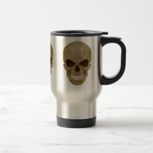 Camouflage Skull Travel Mug Reisebecher