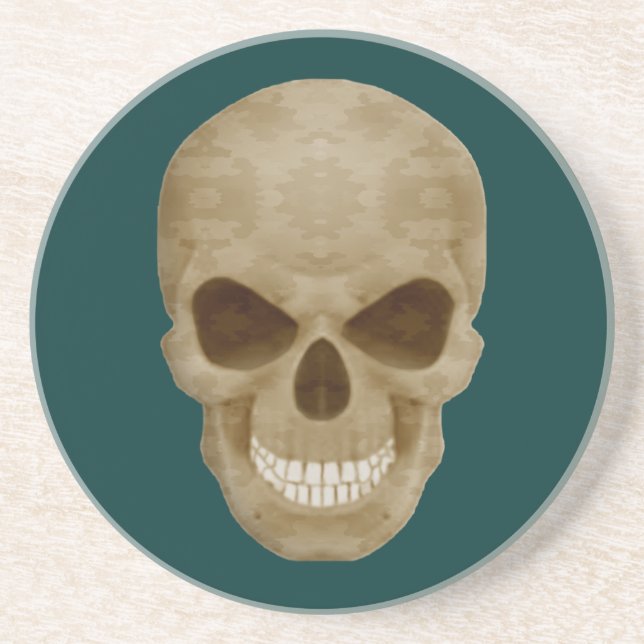 Camouflage Skull Untersetzer (Vorne)