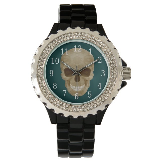 Camouflage Skull Watch Armbanduhr (Vorderseite)