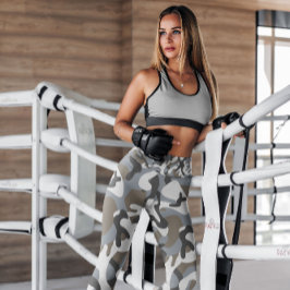 Camouflage Snow Wüste Gemustert | LEGGINGS