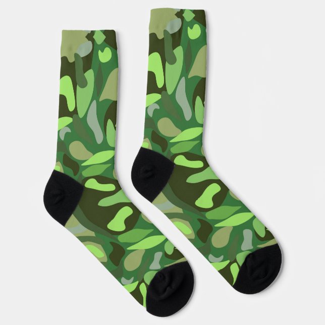 Camouflage Socken (Rechts)