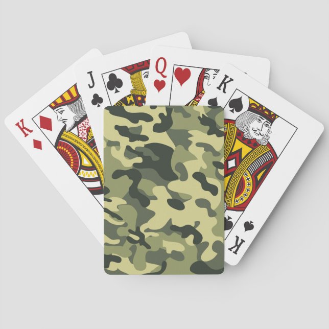 Camouflage Spielkarten (Rückseite)
