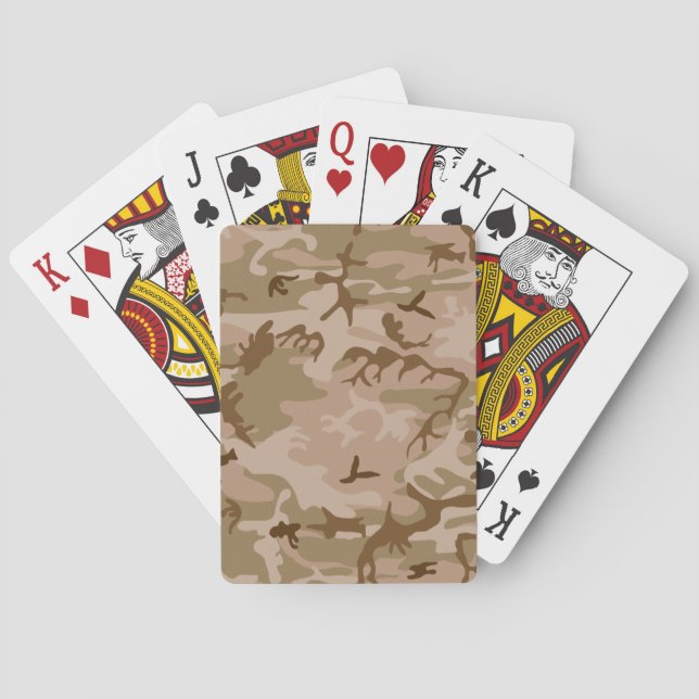 Camouflage Spielkarten (Rückseite)