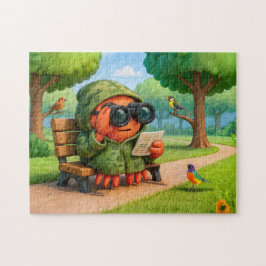 Camouflage Spy Crab Observing Park Surroundings Qu Puzzle