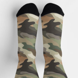 Camouflage Sustainable Premium Crew Sock Socken