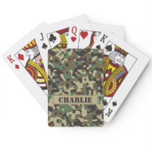 Camouflage Tarnmuster personalisierte Bezeichnung