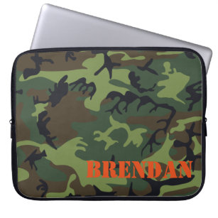 Camouflage-Tarnungs-personalisierte Laptop-Hülse Laptopschutzhülle