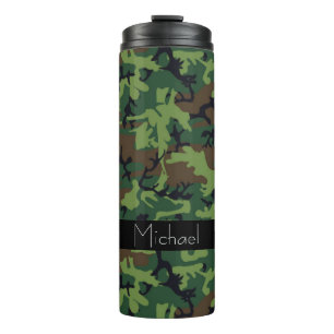 Camouflage Thermosbecher