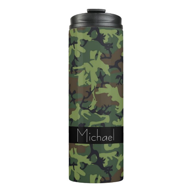 Camouflage Thermosbecher (Vorderseite)