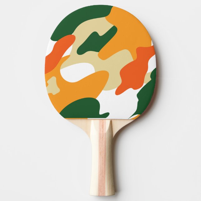 camouflage tischtennis schläger (Vorderseite)