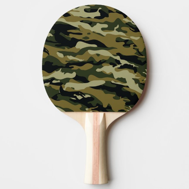 Camouflage Tischtennis Schläger (Vorderseite)