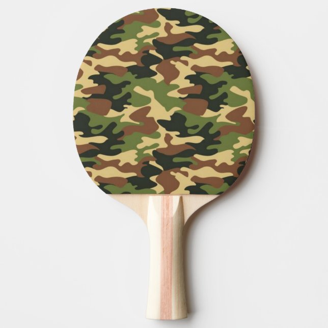 camouflage tischtennis schläger (Vorderseite)