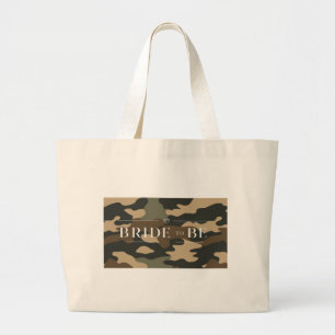 Camouflage Tote Bag Jumbo Stoffbeutel