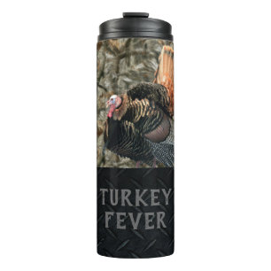 Camouflage Türkei Jagd Männer's Tumbler Thermosbecher