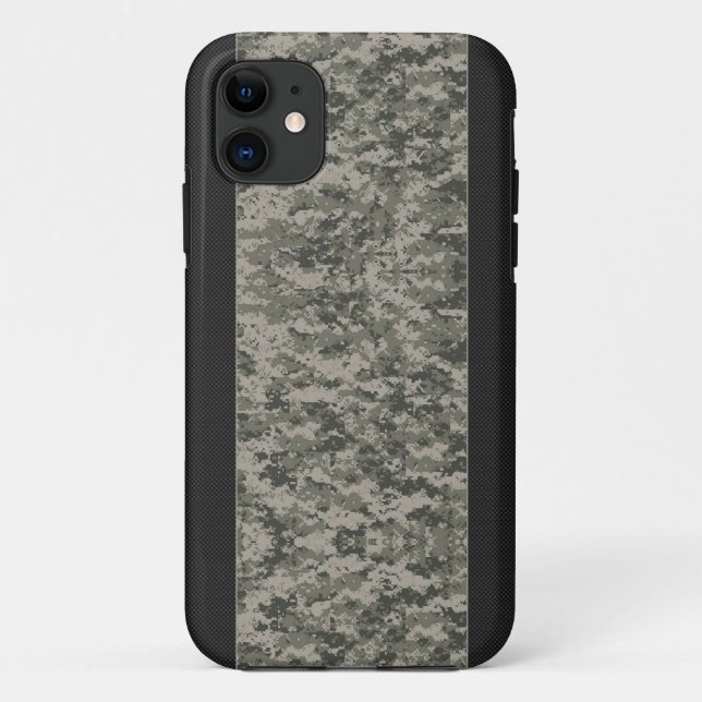 Camouflage-u. Kohlenstoff-Faser iPhone 5 Fall Case-Mate iPhone Hülle (Rückseite)