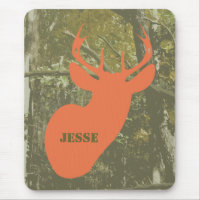 Camouflage u. Rotwild Mousepad